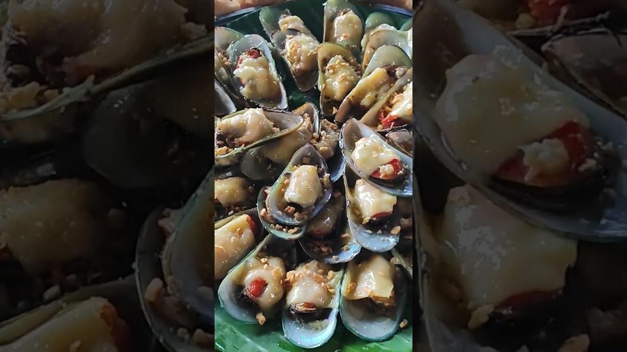 TAHONG WITH GARLIC AND CHEESE
