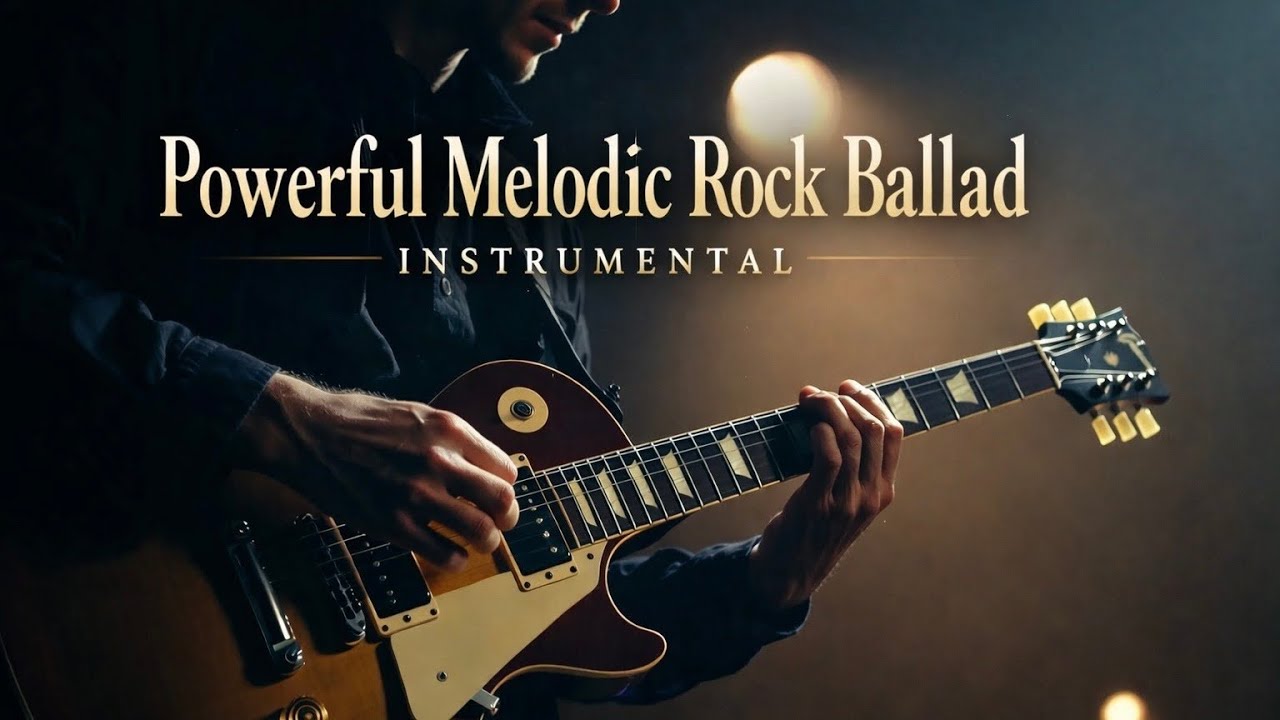 Weight of the Last Note | Powerful Melodic Rock Ballad (Instrumental)#guitar#chill #guitarsolo Vol.4