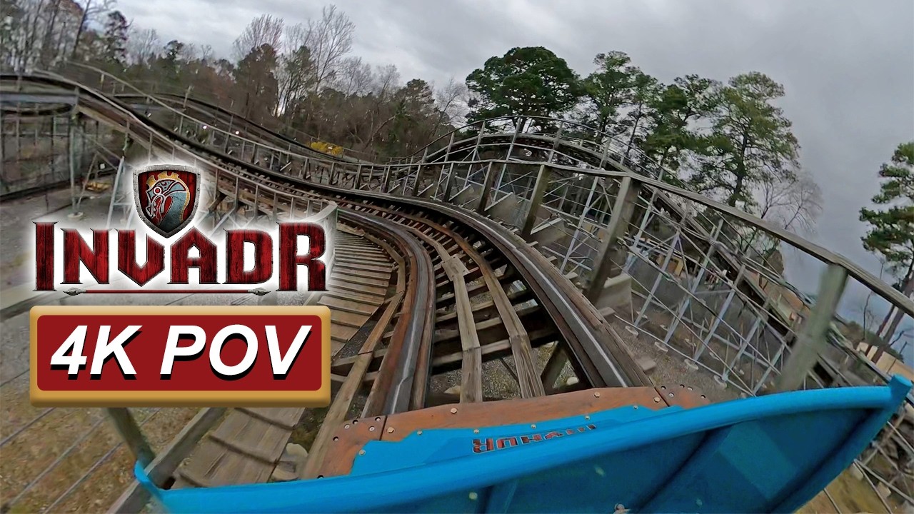 InvadR (4K Front Seat POV)- Busch Gardens Williamsburg, Williamsburg, VA
