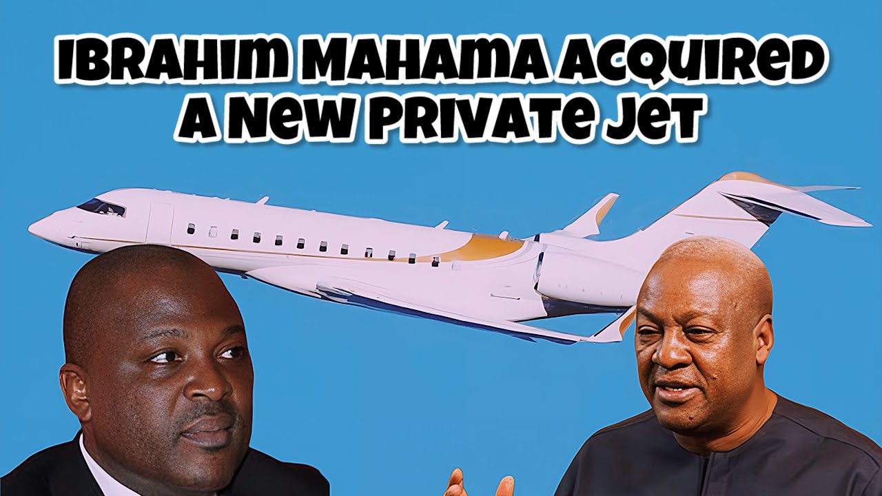 Ibrahim Mahama Acquired a New Private Jet || $70 Million || Bombardier Global 6500