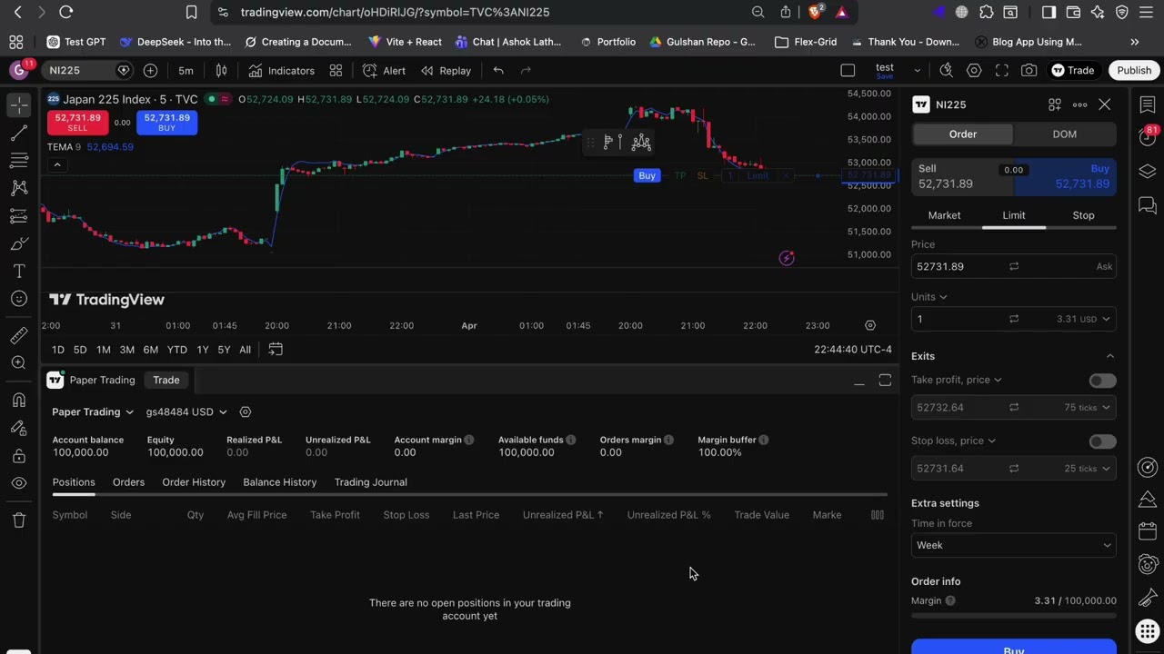 How to Fix Paper Trading &ldquo;Not Enough Funds&rdquo; TradingView &ndash; Balance Reset & Margin Fix