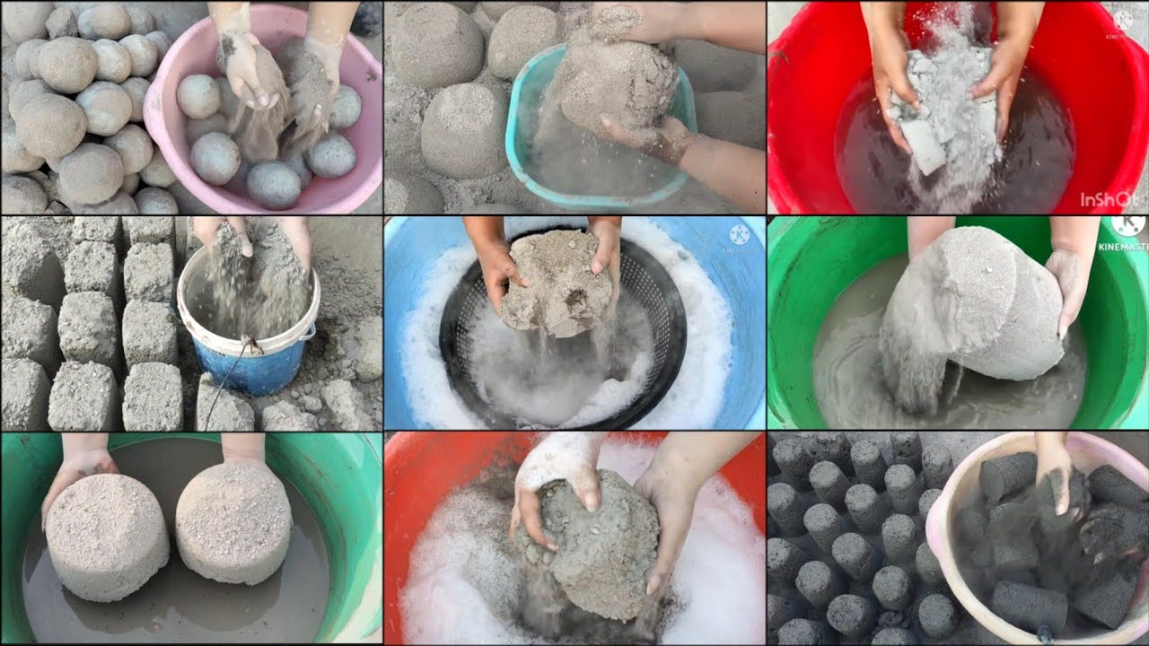 ASMR: super dusty creamy soft 9 videos compilation in one frame/2x speed/🤤💯
