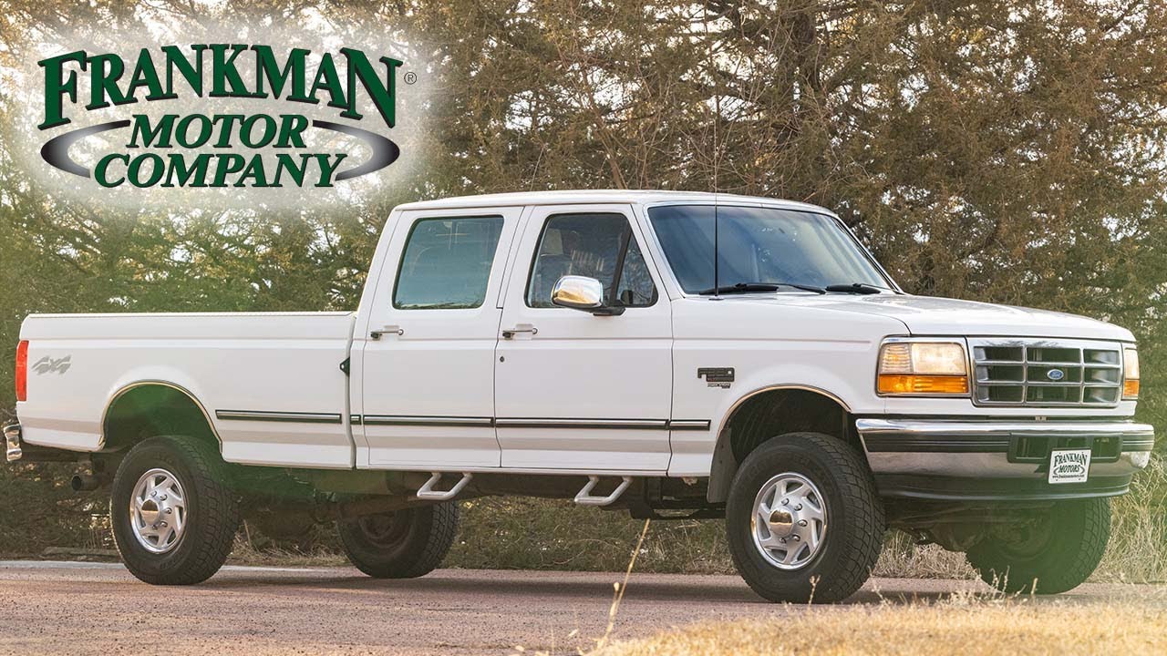 78K Mile 1997 Ford F-350 XLT Crew Cab 7.3L Powerstroke - Frankman Motor Company