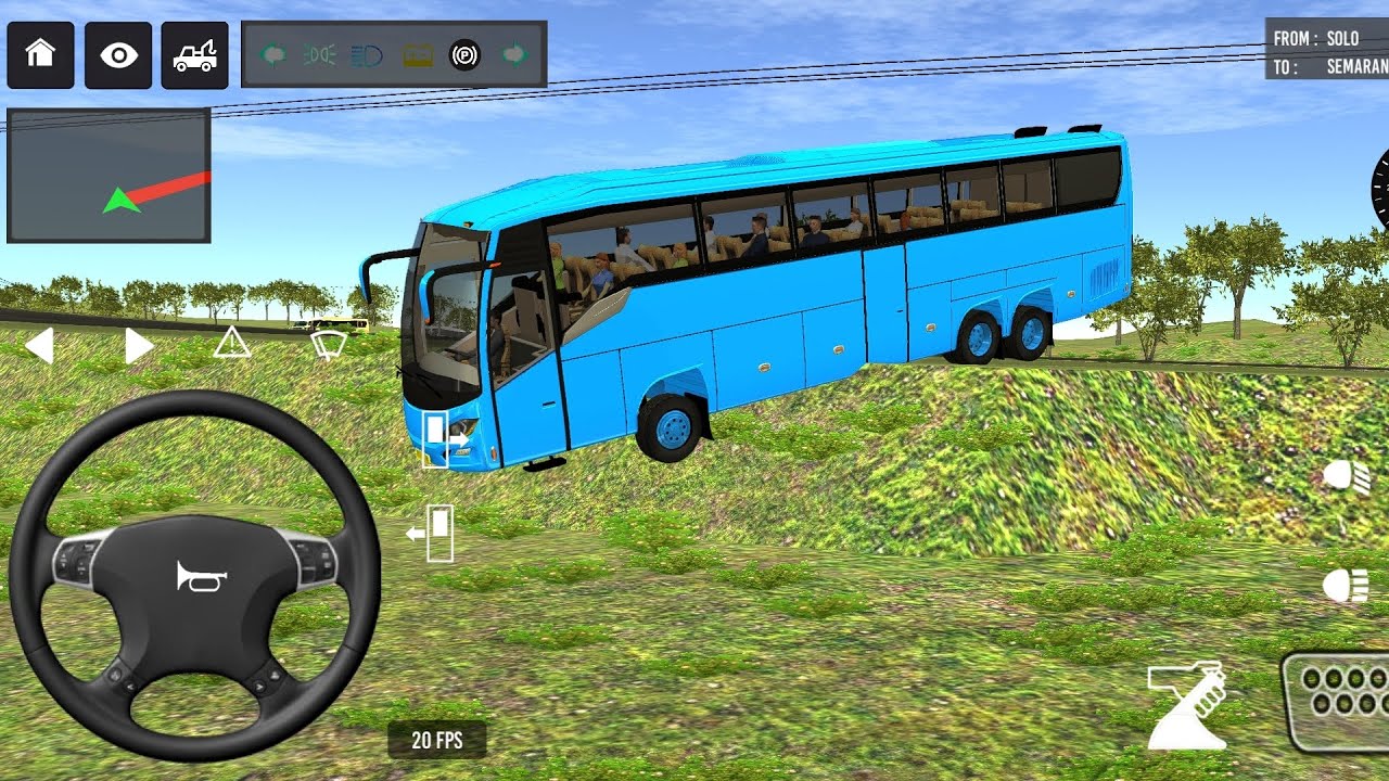 😍Bus Simulator: 3D Bus Games:Bus Simulator Il 🔥 new euro coach II NEW BUS SIMULATOR INDONESIA #games