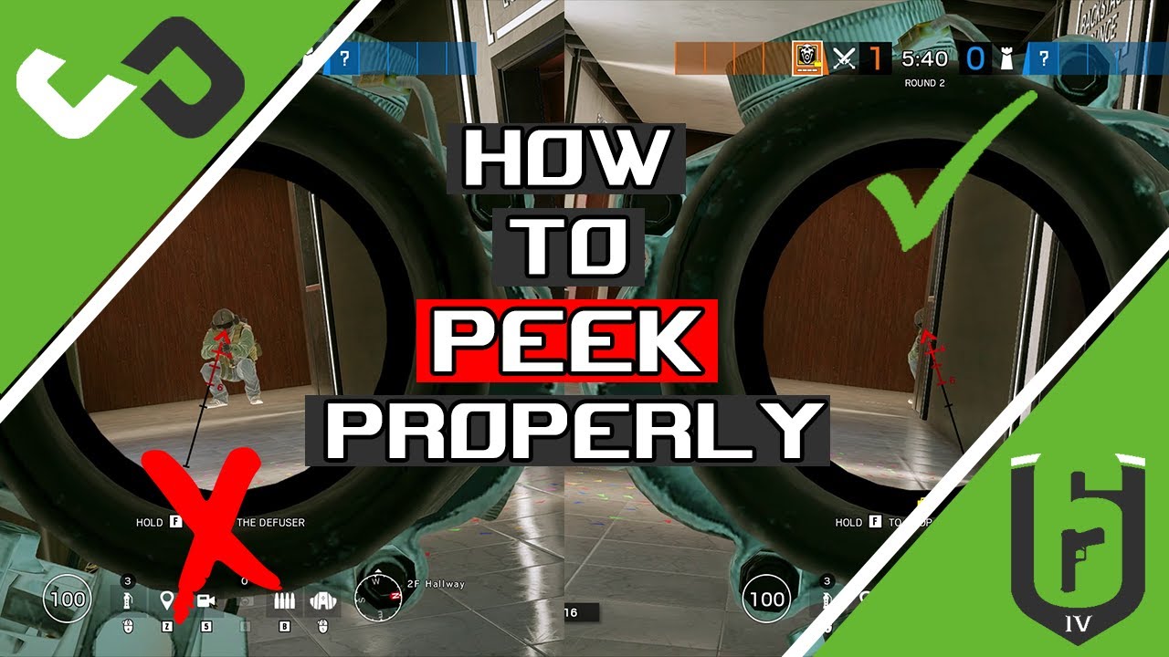 Peeking 101 - How to peek in Rainbow Six Siege
