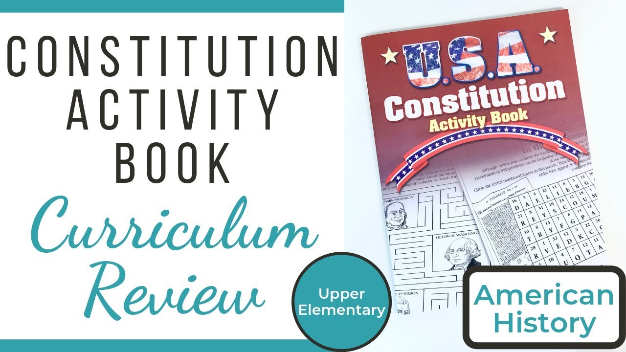 History Curriculum Supplement: Constitution Activity Book