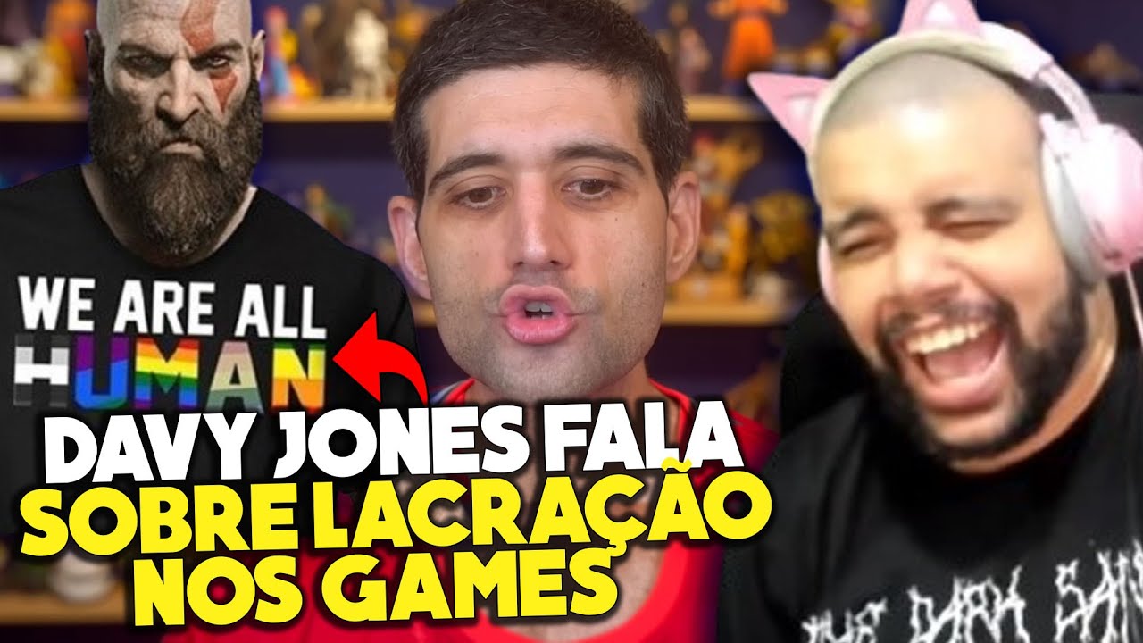 DAVY JONES NÃO AGUENTA MAIS LACRAÇÃO NO MUNDO DOS GAMES ?