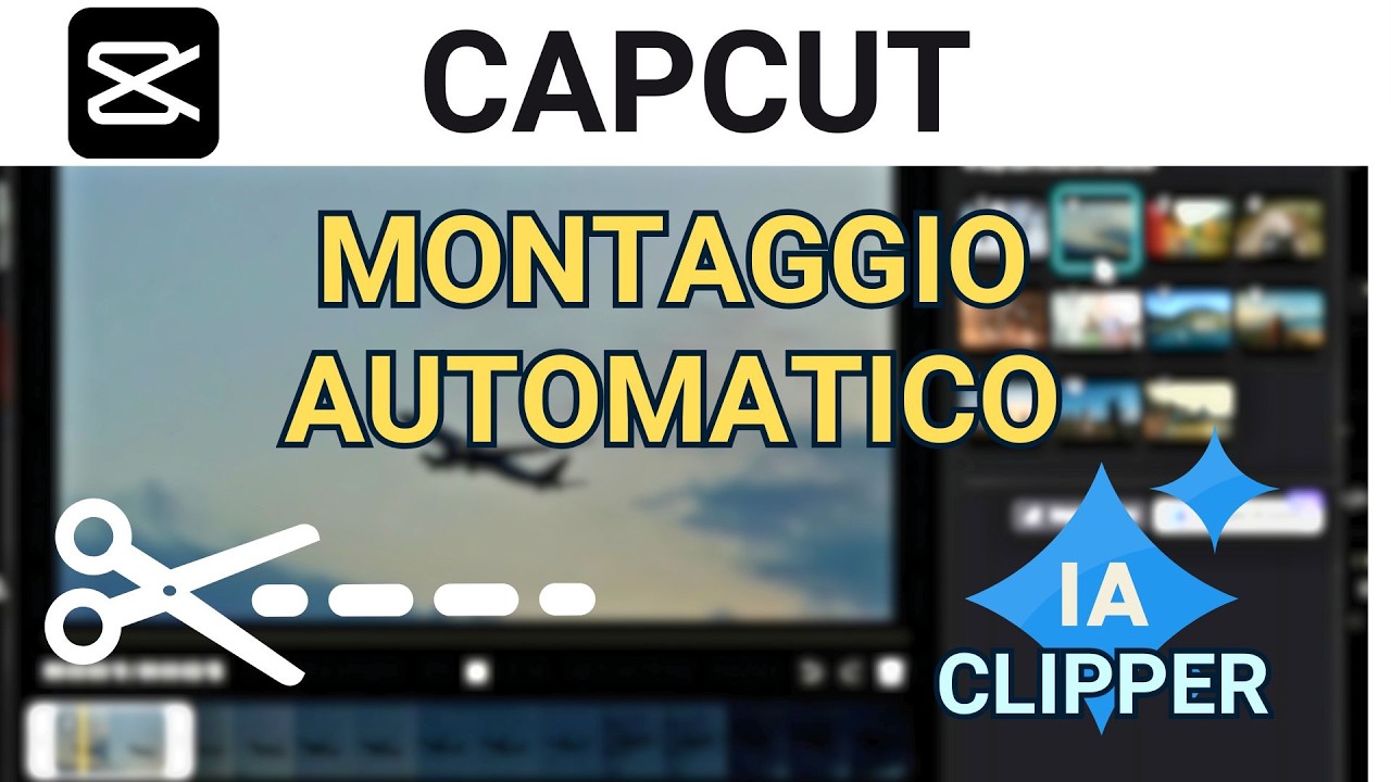 Montaggio Automatico con l'Intelligenza Artificiale in CapCut (Clipper AI) (Tutorial ITA)