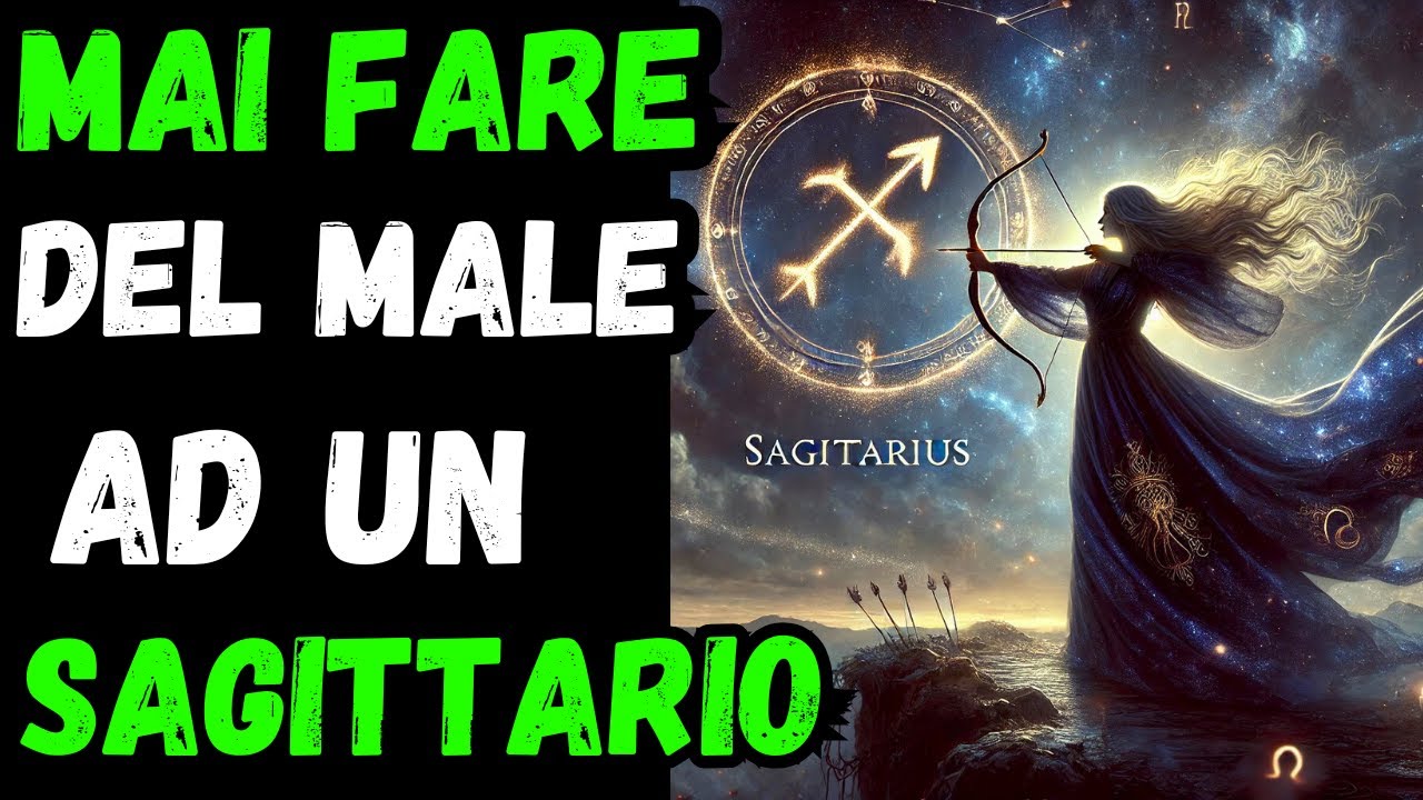 20 MOTIVI PER CUI NON DEVI FERIRE UN SAGITTARIO  ♐ IL KARMA NON PERDONA!