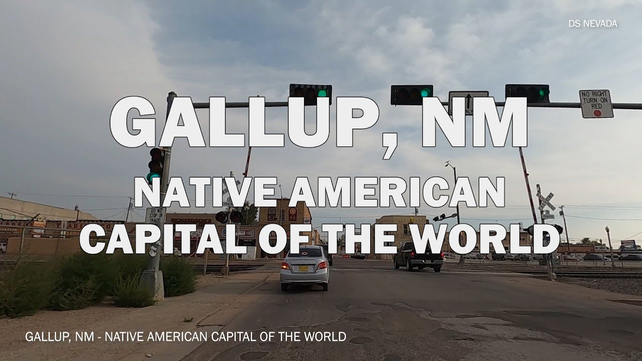 Gallup, New Mexico - Driving Tour 4K