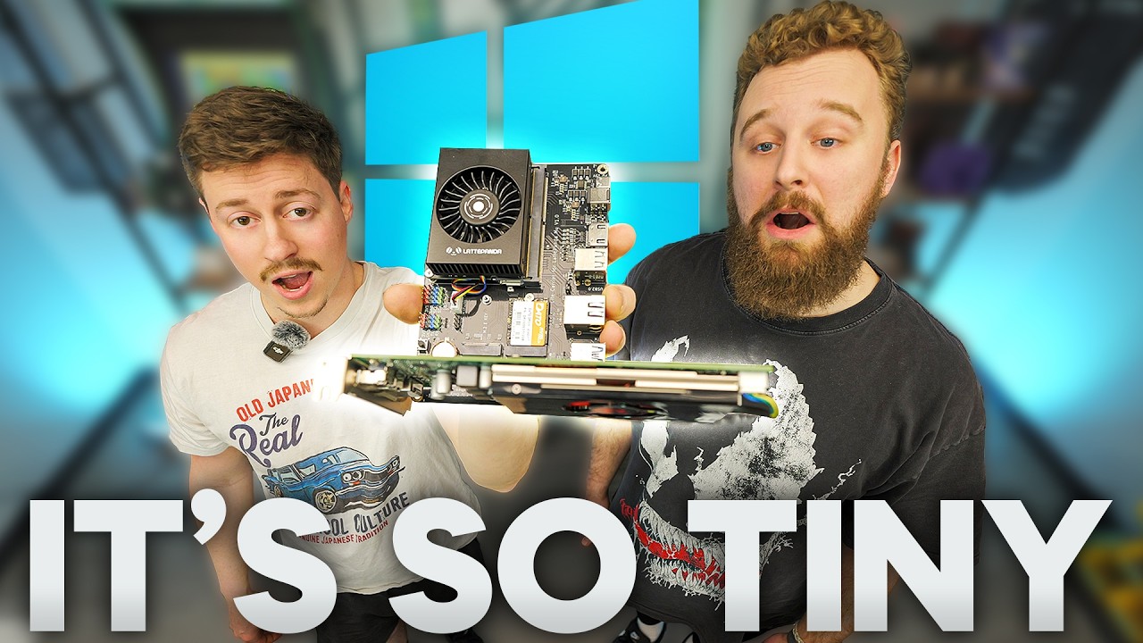 We Built A Tiny Gaming PC!