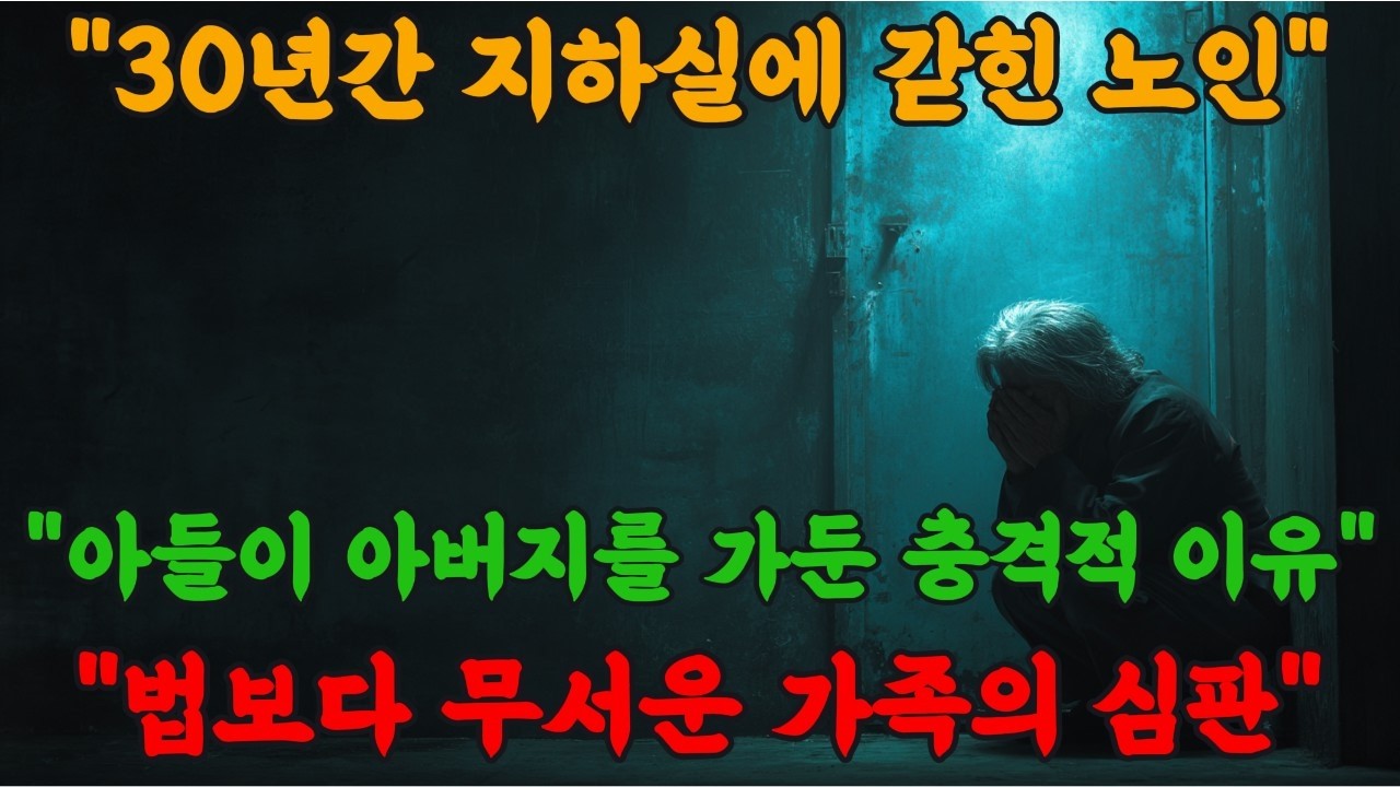 30년간 지하실에 갇힌 노인의 정체... 아들이 아버지를 가둔 충격적인 이유