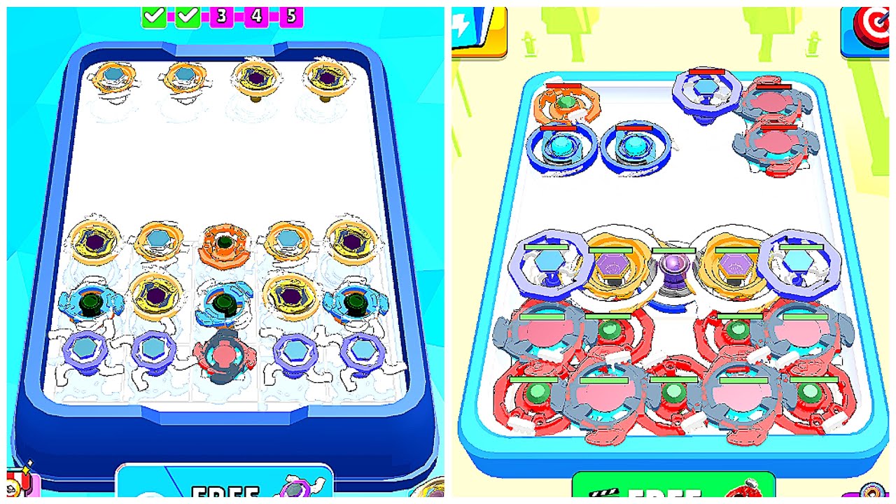 Spinner Merge Fighting Game Vs Spinner Merge Max Level Gameplay