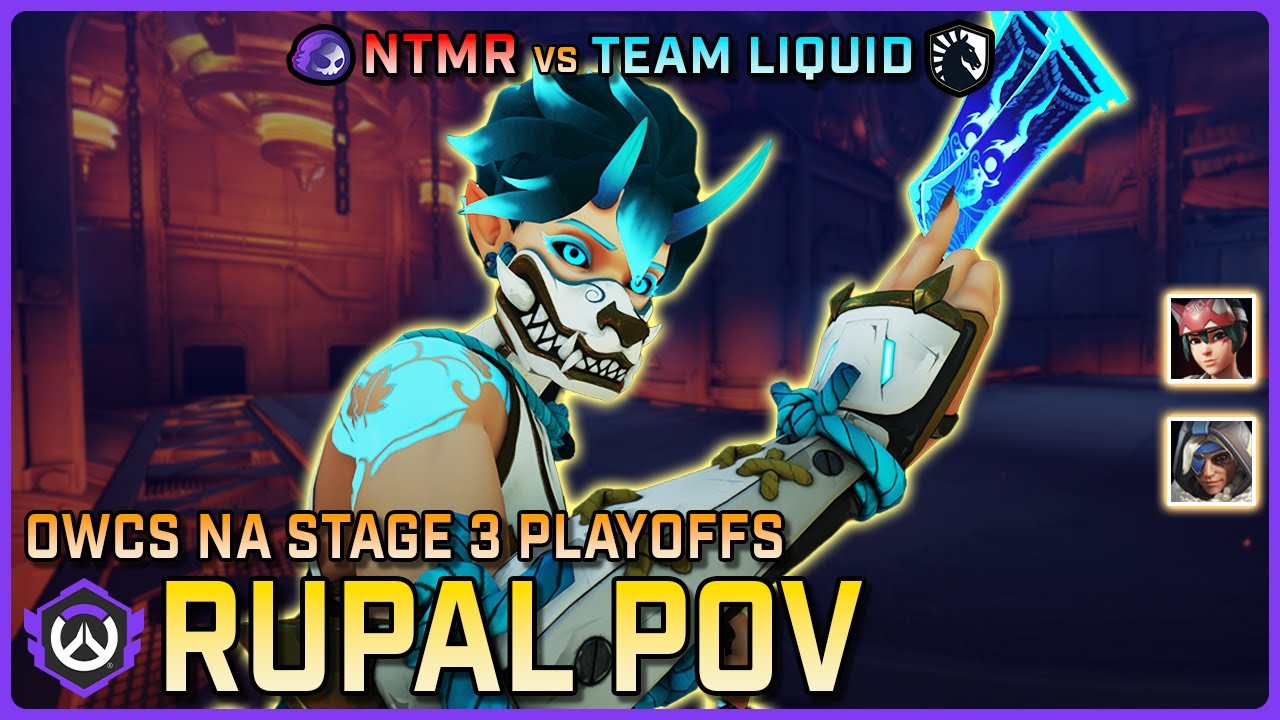 [ Rupal ] Rokit's worst NTMR | NTMR vs Team Liquid | OWCS NA Stage 3 Playoffs