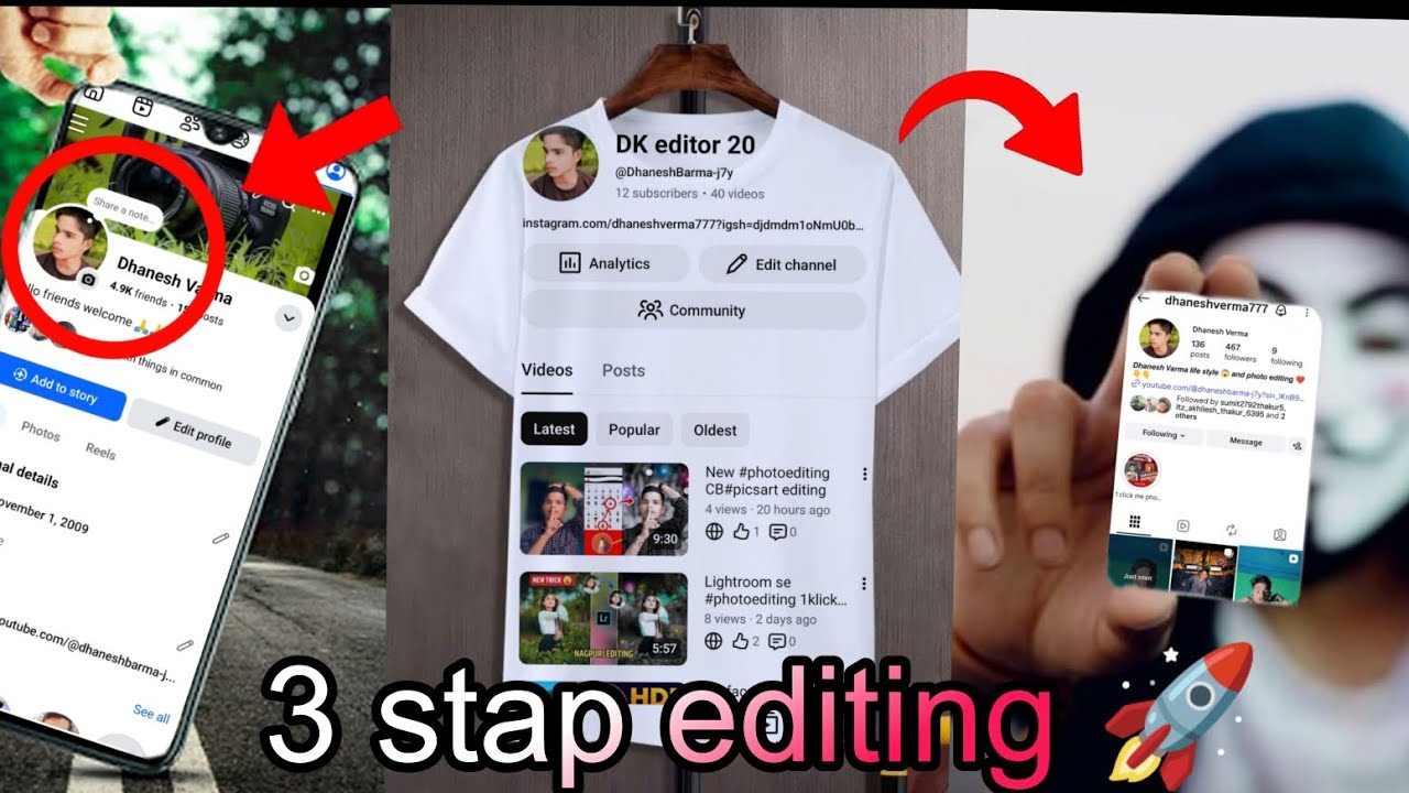 T sart ka photo editing 🚀 New #photoediting 