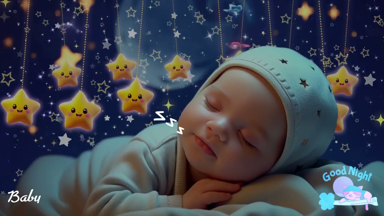 Calm Baby Instantly ♥ Sleep in 3 Minutes 💫 Mozart Brahms Lullabies ✨ Gentle Music for Rest