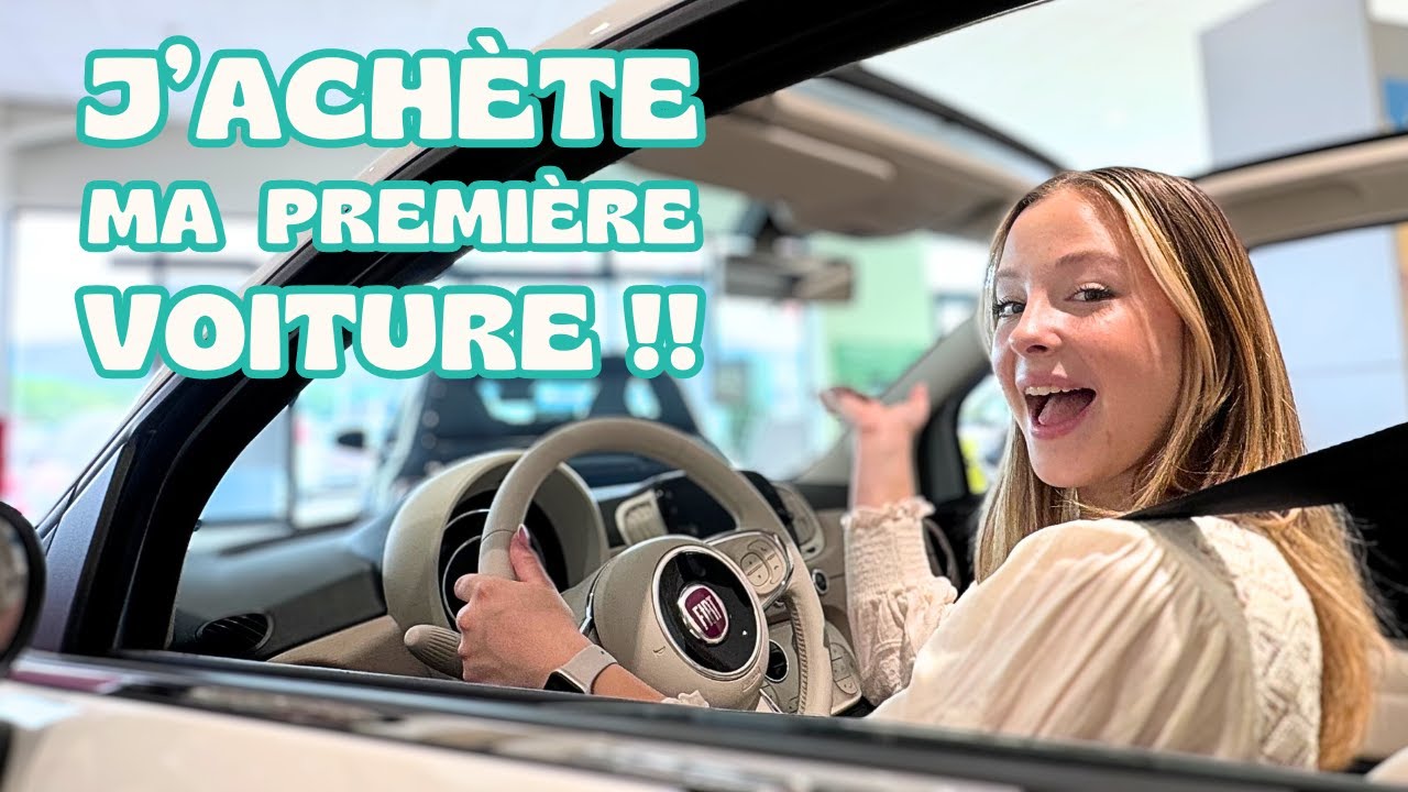 J'ACHÈTE MA PREMIÈRE VOITURE !! Elle est toute petite!