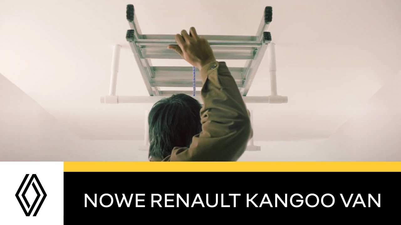 Nowe Renault Kangoo Van prezentuje: easy inside rack
