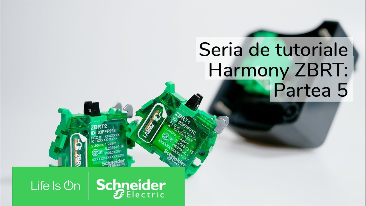 Cum se inlocuieste un emitator wireless ZBRT1 sau ZBRT2 | Schneider Electric