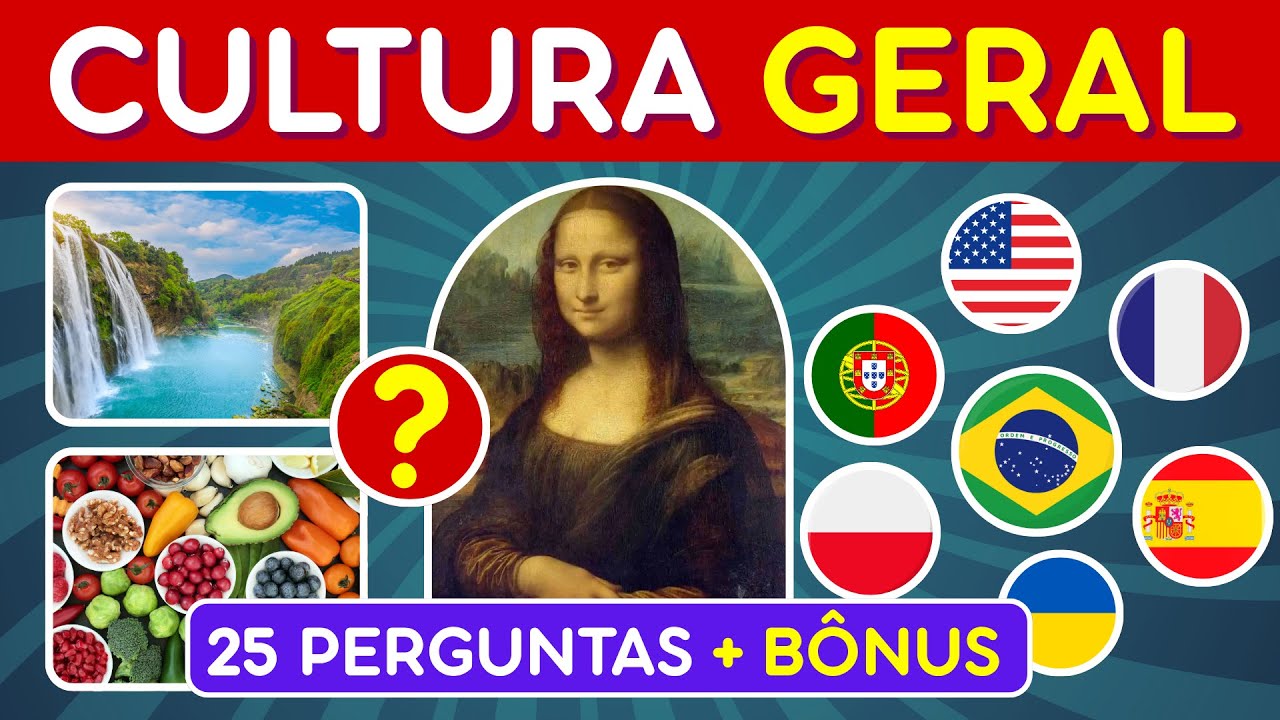 🧠 Quiz de Cultura Geral | Teste os Seus Conhecimentos em Ciência, História e Cultura! 🎯
