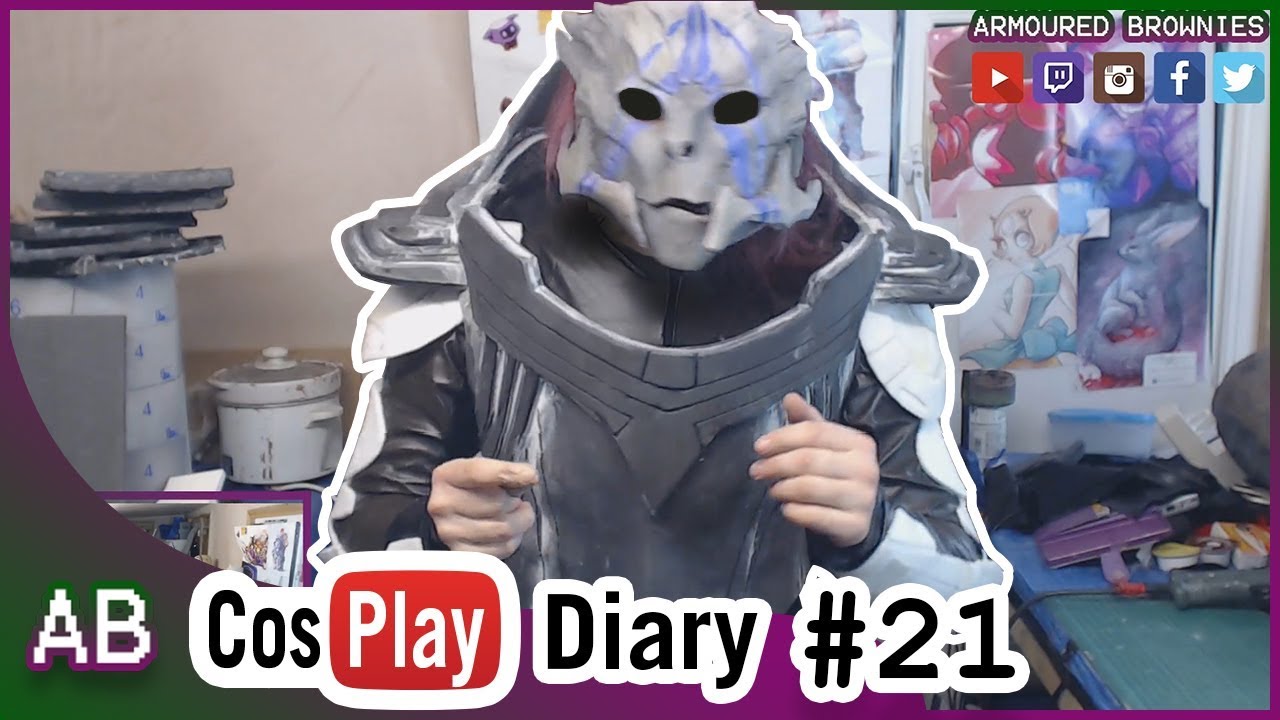Souless CAD - Cosplay Diary 21 - Mass Effect Vetra, Foam Armour/Armor,
