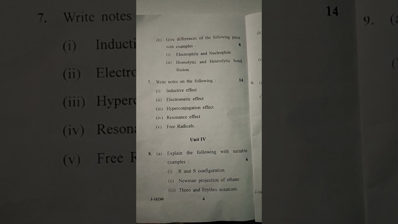 GJU B.sc 1styear Chemistry honours Chemistry -1Paper2023#viralvideo #1kviews