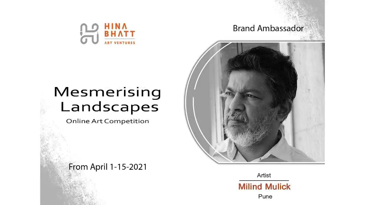 Watercolour demo by Milind Mulick for Mesmerising Landscapes- A Hina Bhatt Art Ventures initiative