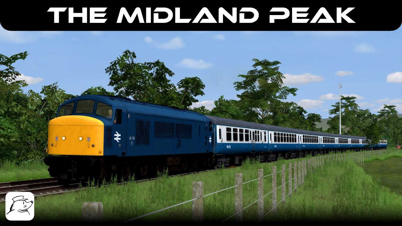 The Midland Peak! | BR Class 45 | Midland Main Line