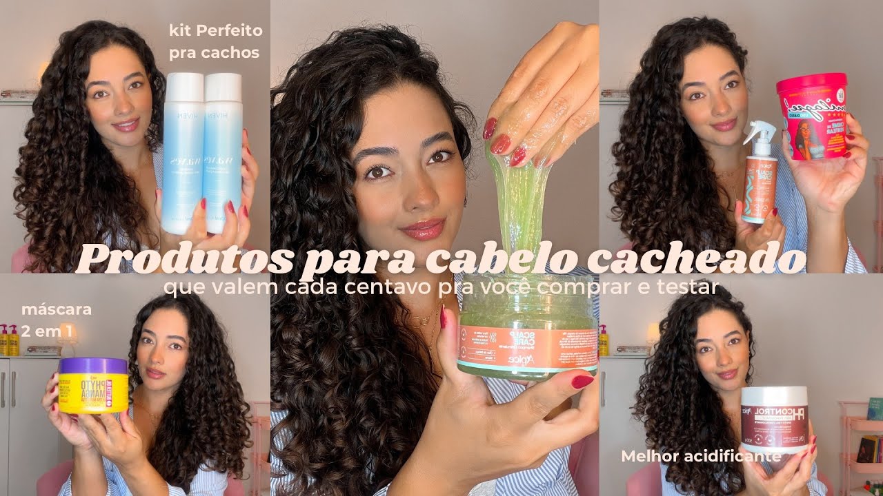 produtos para cabelo cacheado que VALE CADA CENTAVO | shampoo e condicionador, máscara, acidificante