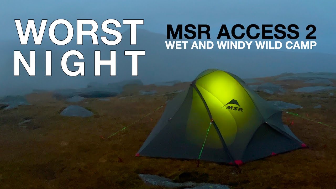 MSR ACCESS 2 FAIL | ARRAN WILD CAMP | CAISTEAL ABHAIL