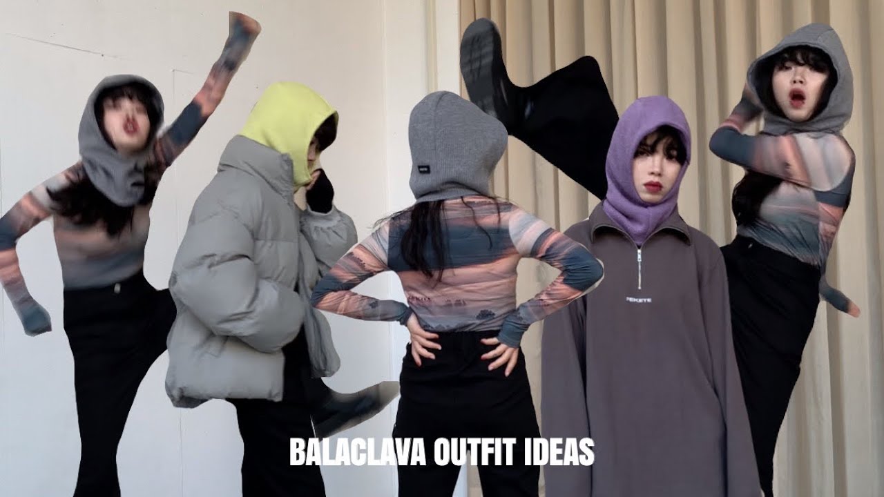 【ENG.LOOKBOOK】爆流行り中⁉️バラクラバ🧕🏻ってどうかぶる⁉️ Balaclava 5outfits