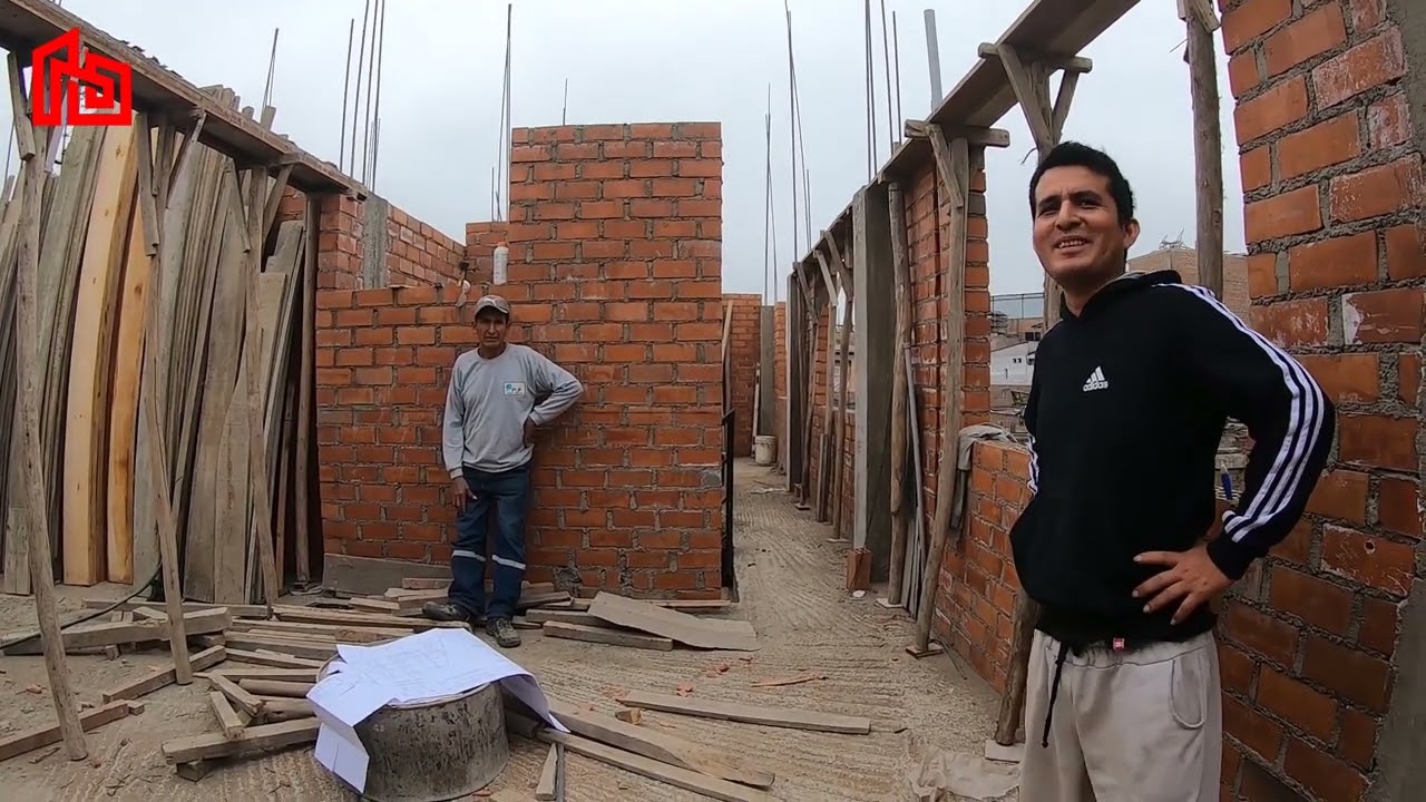 Tremenda VIGA🧐 y la apoyas sobre una columna PEQUEÑA #construcción