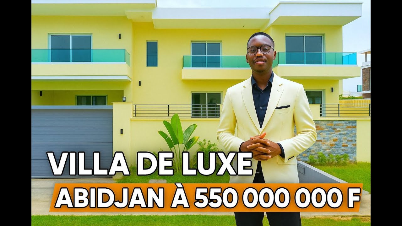 VILLA DE LUXE A 550 000 000 F