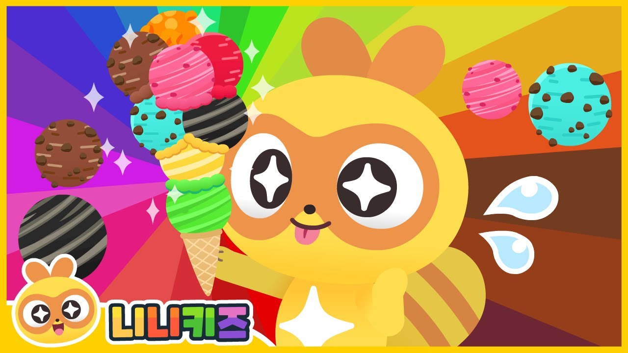알록달록 아이스크림 만들기 🍦🍧 | 가게 놀이 | 먹방 색깔놀이 | 컬러놀이 | 니니키즈 NINIkids