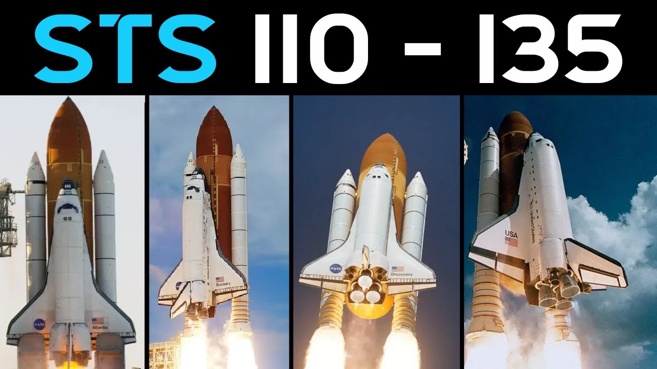 Space Shuttle Launch Compilation (STS 110 - 135)
