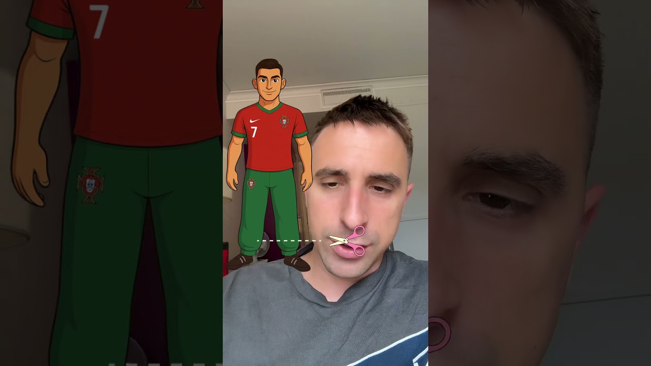 JAG KLIPPER RONALDOS BYXOR 😂😂😂
