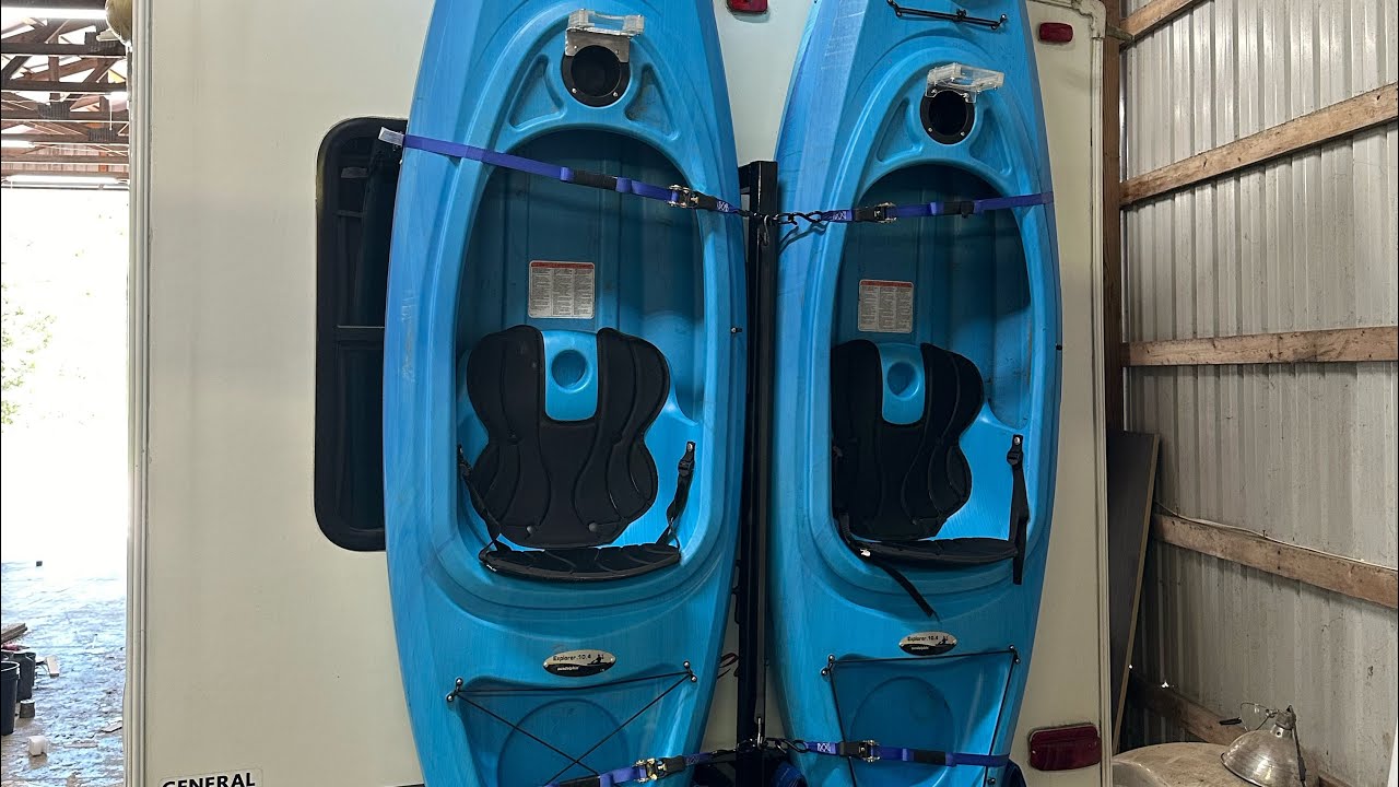 How to build kayak rack for camper