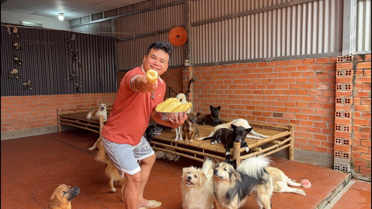 ăn bắp 🌽 cho năm mới may mắn