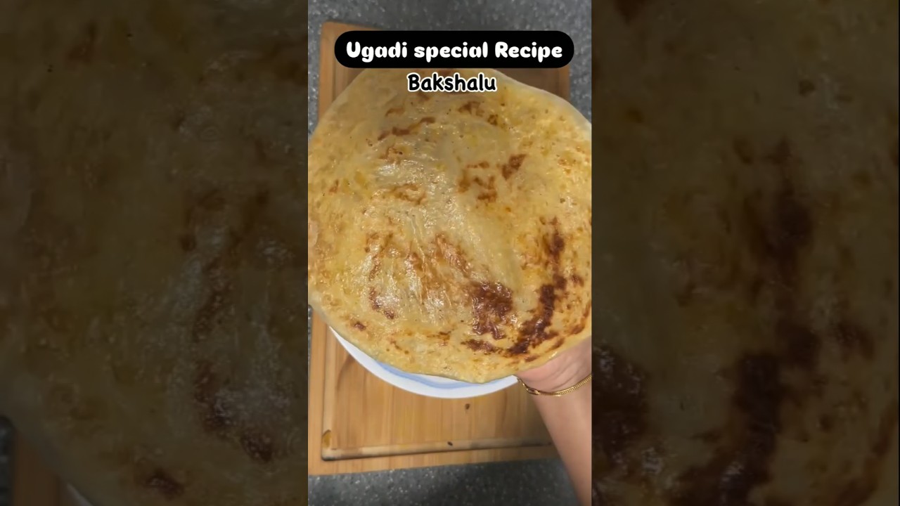 bakshalu or poleelu or bobbatlu #bakshalu #bobbatlurecipyintelugu #ugadi #tasty #food #sweet