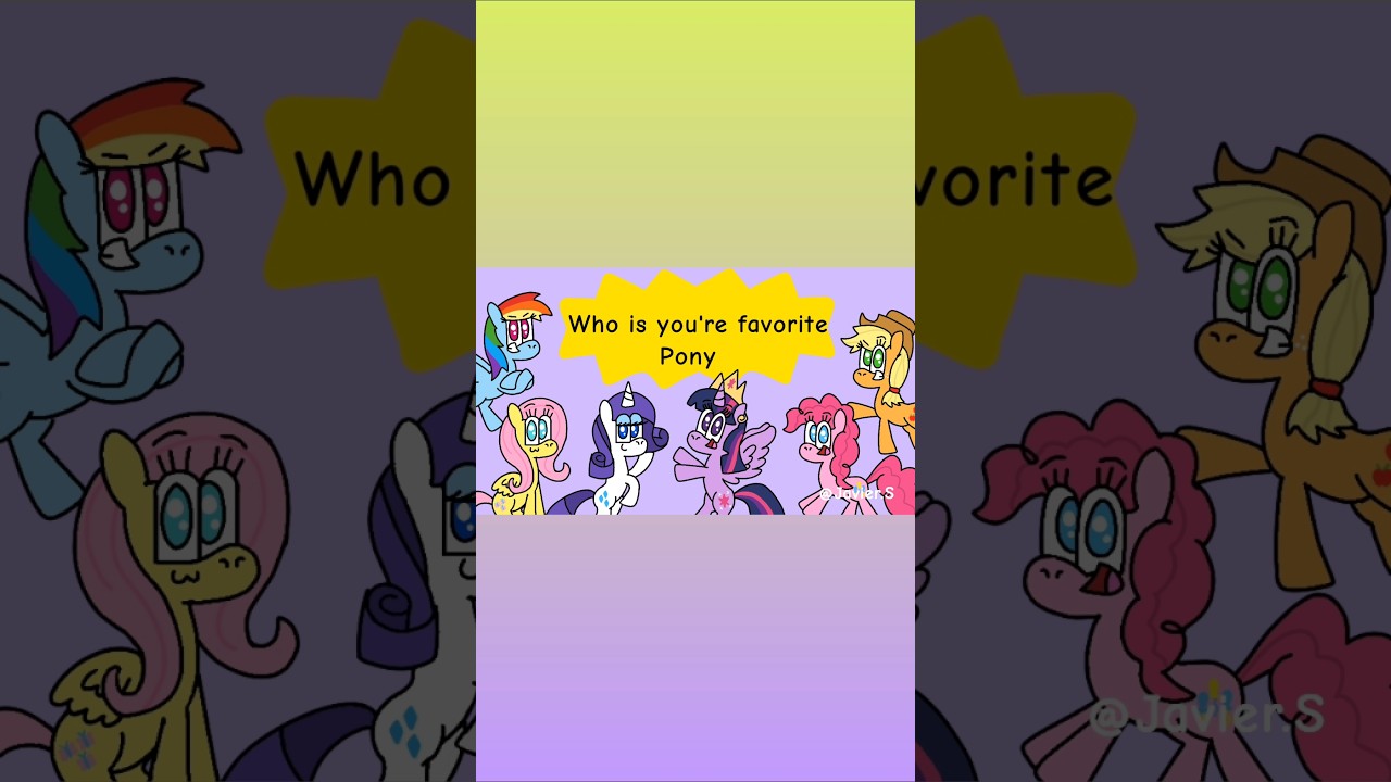 My little pony  animation