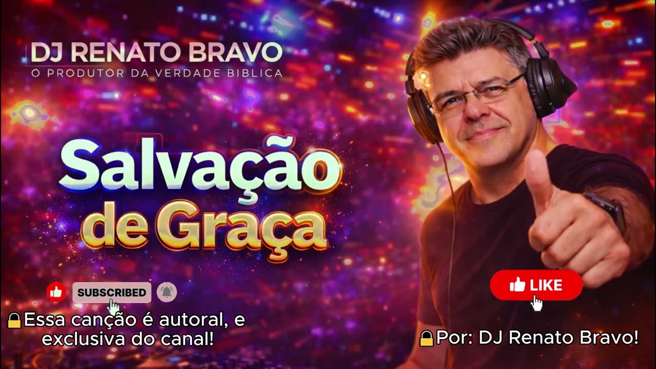 Salvação de Graça - (DJ RENATO BRVO) com IA.