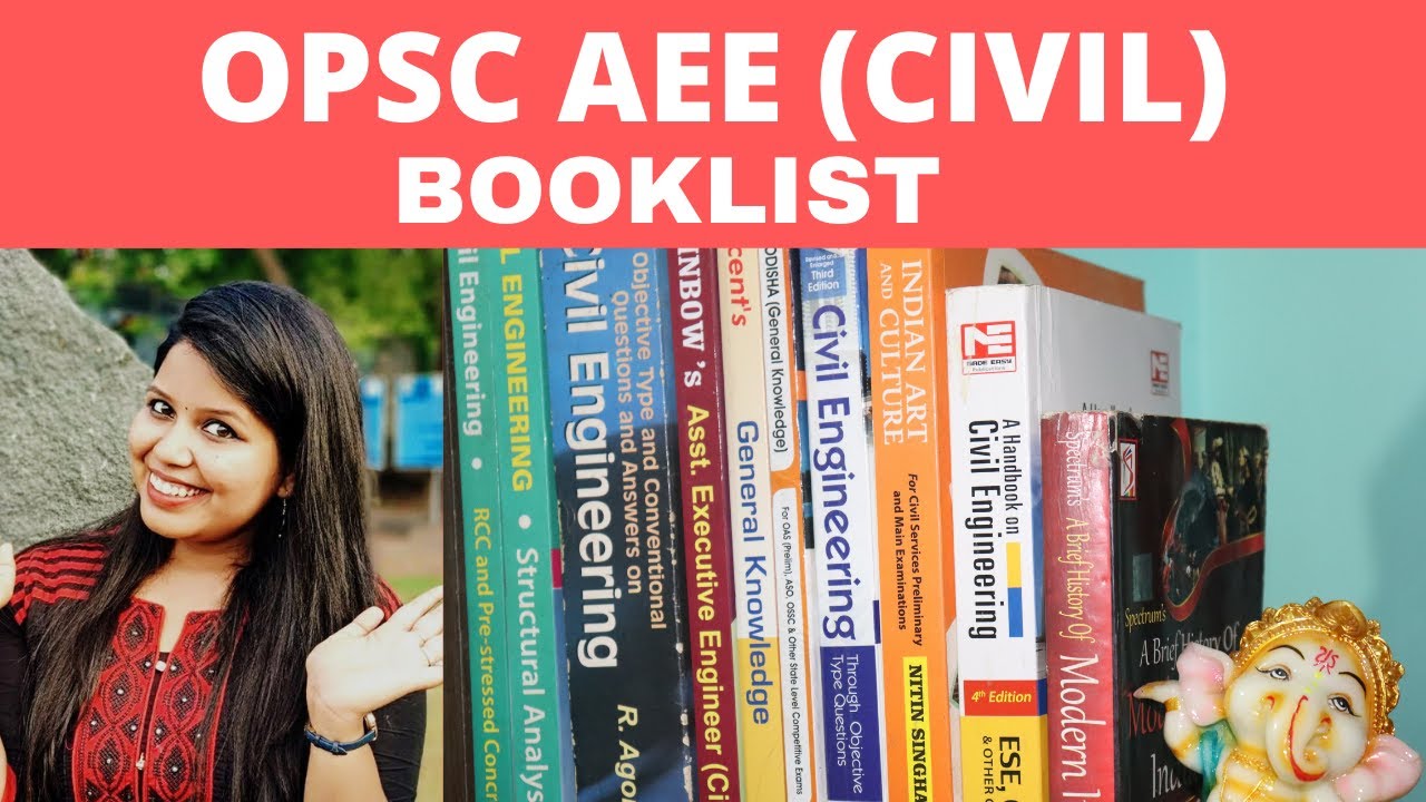 OPSC AEE (Civil) Booklist for Mains || Best books for OPSC Assistant Executive Engineer (Civil )