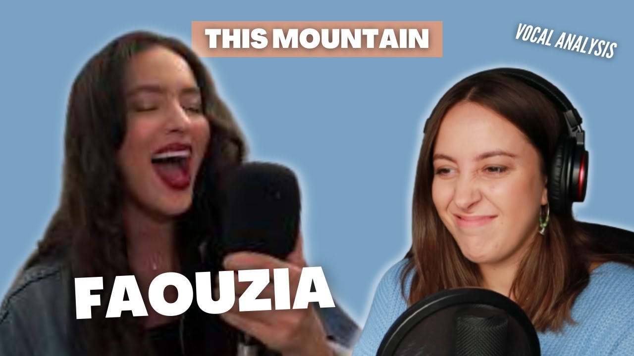 FAOUZIA This Mountainian (акустика) | Реакция преподавателя вокала | Дженнифер Глатцхофер