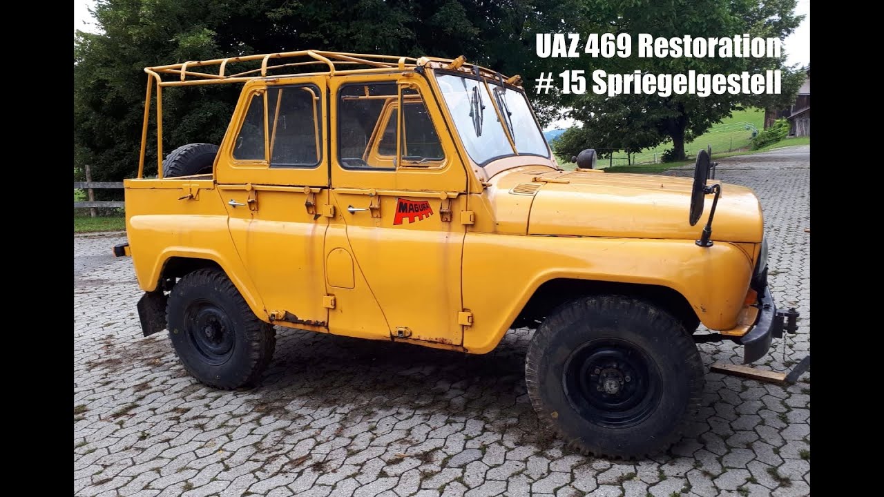 UAZ 469 Restoration # 15 Spriegelgestell