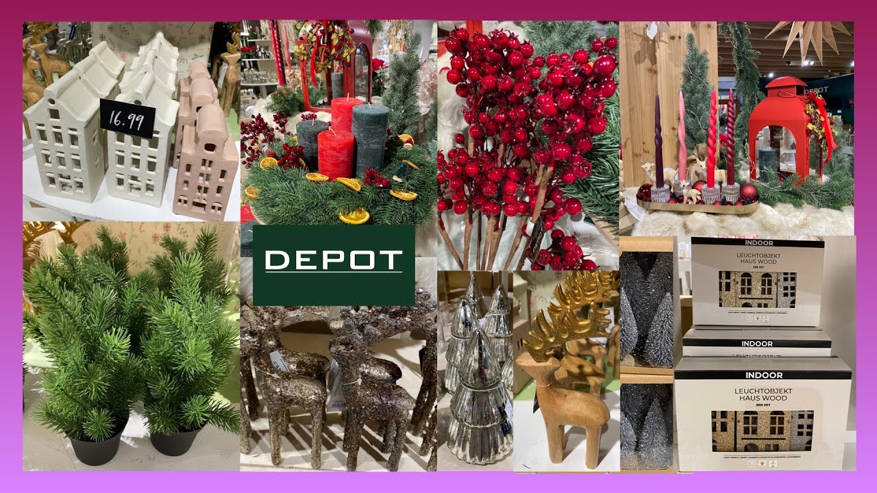 🎄🌲DEPOT WEIHNACHTSDEKORATIONEN 2024🎄🎄