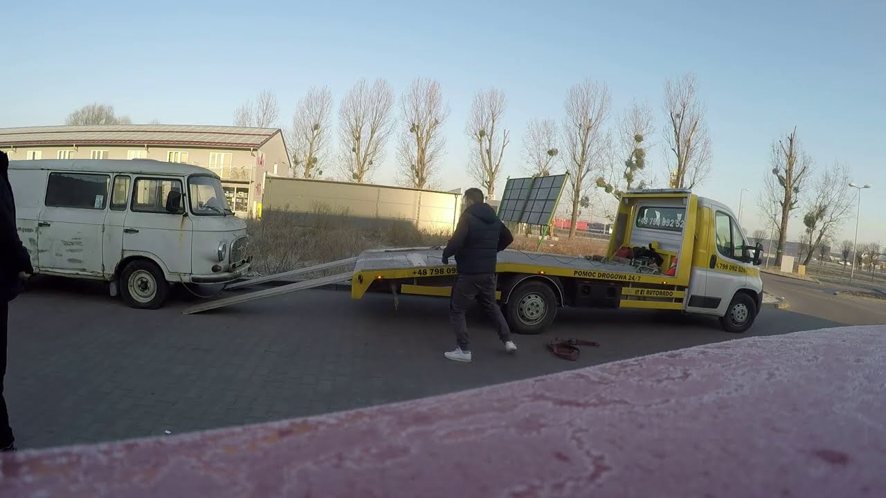 Wyprawa po BARKASa B1000 za parę stów | Ratowanie Starego DDR-owskiego Dostawczaka IFA BARKAS |#NSBR