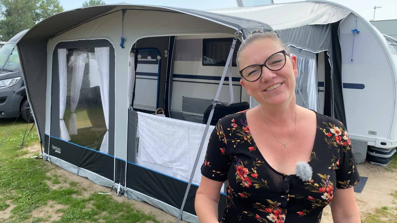 Med på  tur: Ventura Air Trinus W400 luftfortelt