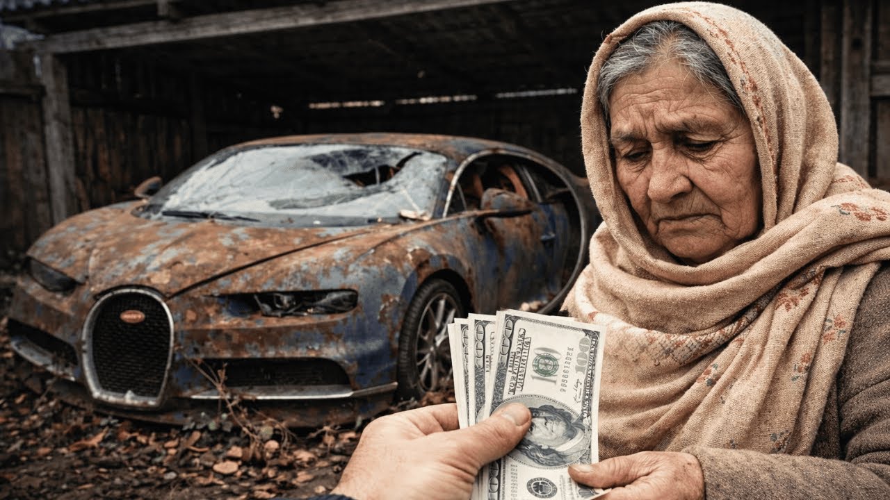 I Bought Bugatti Chiron for ONLY $500! Grandma Sold Me His Abandoned Supercar