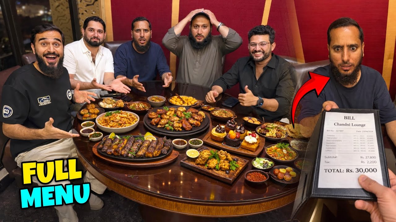 WE ORDERED MOST EXPENSIVE FOOD IN 5 STAR HOTEL 😂 WHO PAID THE BILL ?