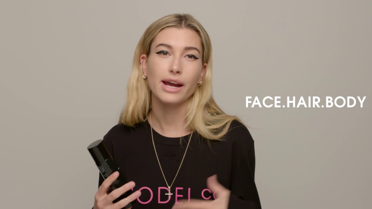 Hailey Baldwin for ModelCo: COCONUT LUXE Beauty Oil